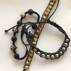 Various beaded bracelet bundle